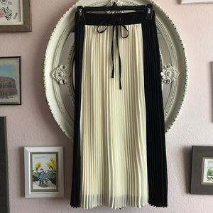 Pleated skirt
